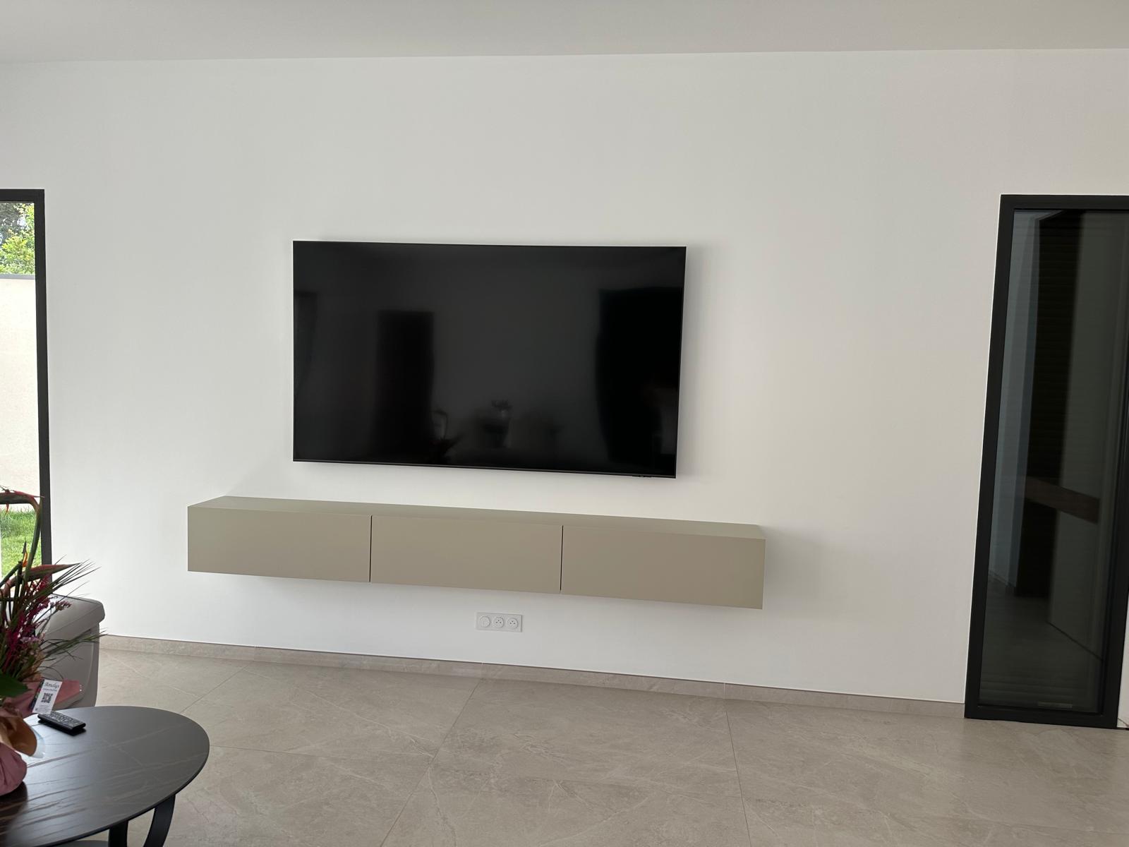 Projet salle de bain sur mesure menuisier Saint Cyprien