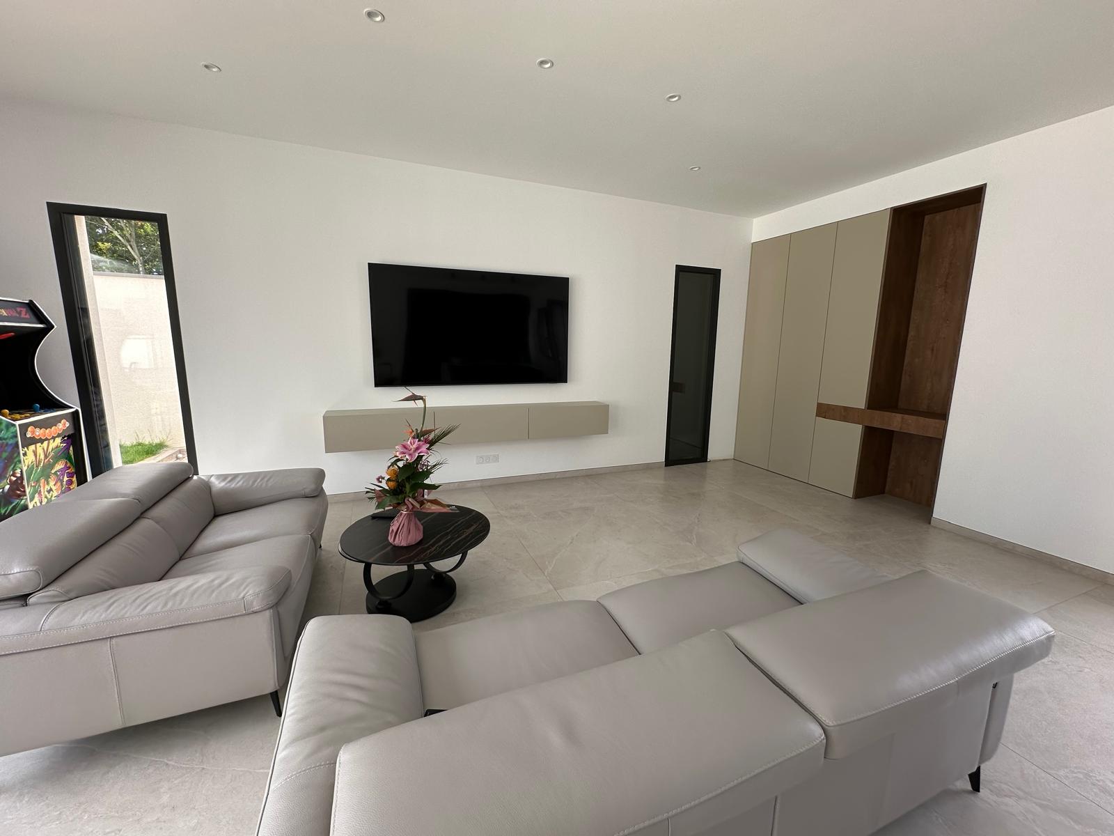 Projet cuisine sur mesure menuiserie ELEGANCE Saint Cyprien